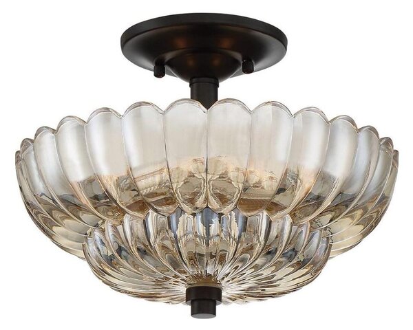 Quoizel QZ-WHITECAP-SF-S - Плафон WHITECAP 3xE14/40W/230V Ø 29,7 cm