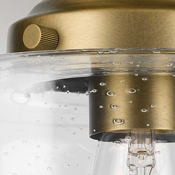 Kichler KL-WINSLOW-SF-NBR-Плафон WINSLOW 1xE27/60W/230V Ø 21,6cm месинг