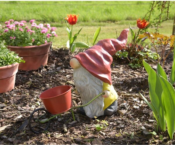 Каменна градинска статуя Dwarf – Garden Pleasure