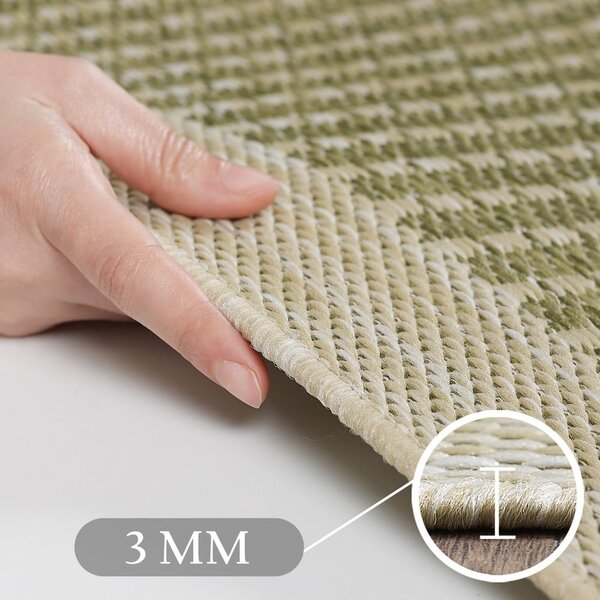 Килим за открито и закрито в цвят каки 60x100 cm Giza 1410 – Ayyildiz Carpets