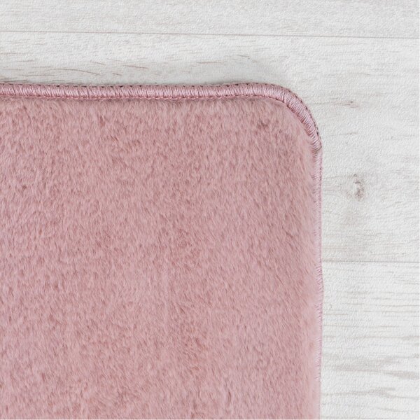 Светлорозова пътека подходяща за пране 80x250 cm Joy 1400 – Ayyildiz Carpets