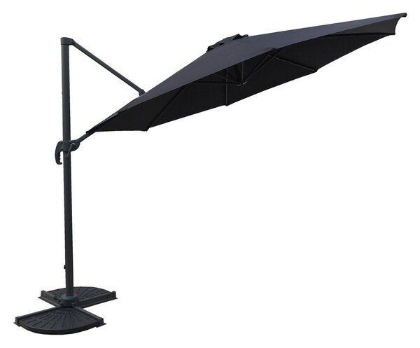 Сив чадър 300x300 cm Deluxe – Garden Pleasure
