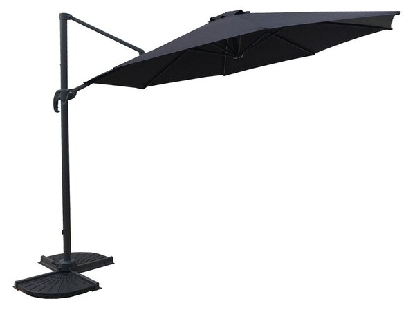 Сив чадър 300x300 cm Deluxe – Garden Pleasure