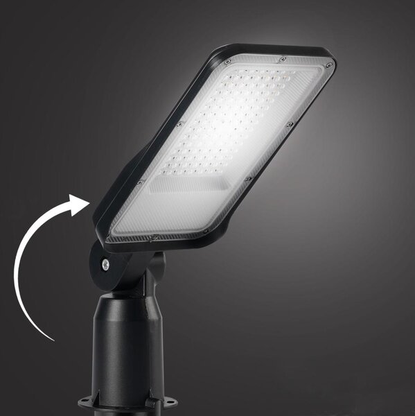 Brilagi -LED външна улична лампа с шарнир. URBANLIGHT LED/50W/230V черна IP65