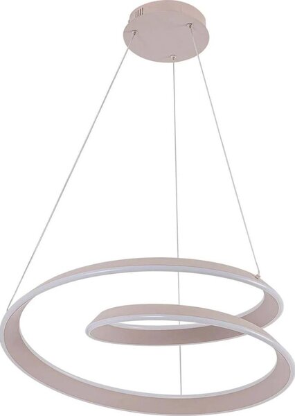 LED полилей на кабел CASHMERE LED/75W/230V Ø 60 см бежов
