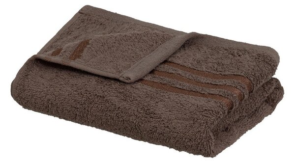 Кафява памучна кърпа от тери 50x100 cm Simple – Casa Selección