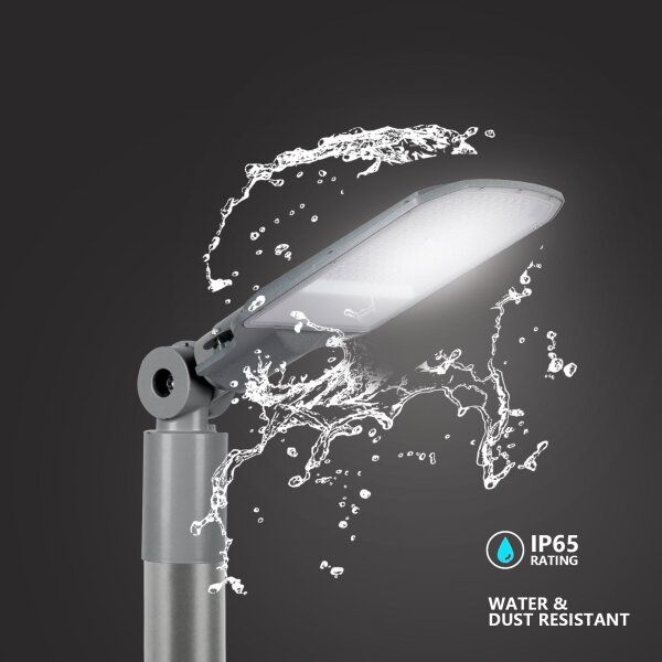 Brilagi - LED външна улична лампа URBANLIGHT LED/100W/230V, сива, IP65