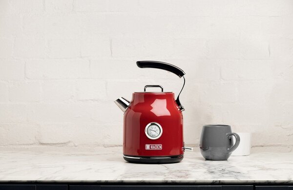 Червена електрическа кана 1,7 l Dorset Putty – Haden