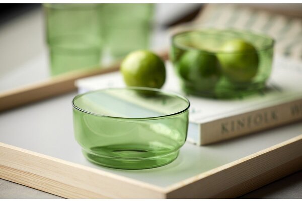 Зелени стъклени купички в комплект от 2 бр. 500 ml Torino – Lyngby Glas