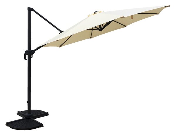 Кремав чадър 300x300 cm Deluxe – Garden Pleasure