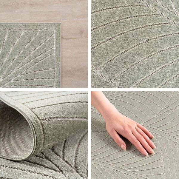Зелен килим за открито и закрито 120x170 cm Nova 1203 – Ayyildiz Carpets