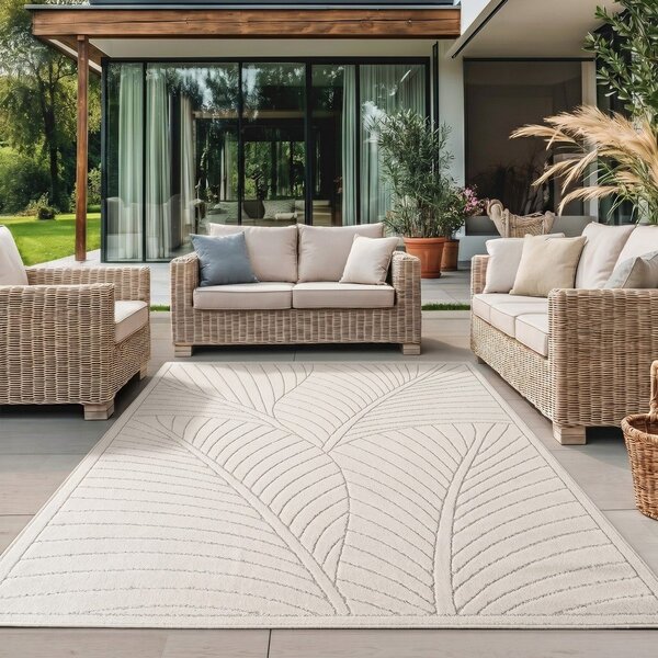 Кремав килим за открито и закрито 140x200 cm Nova 1203 – Ayyildiz Carpets