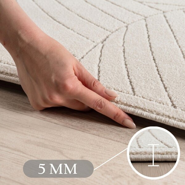 Кремав килим за открито и закрито 140x200 cm Nova 1203 – Ayyildiz Carpets