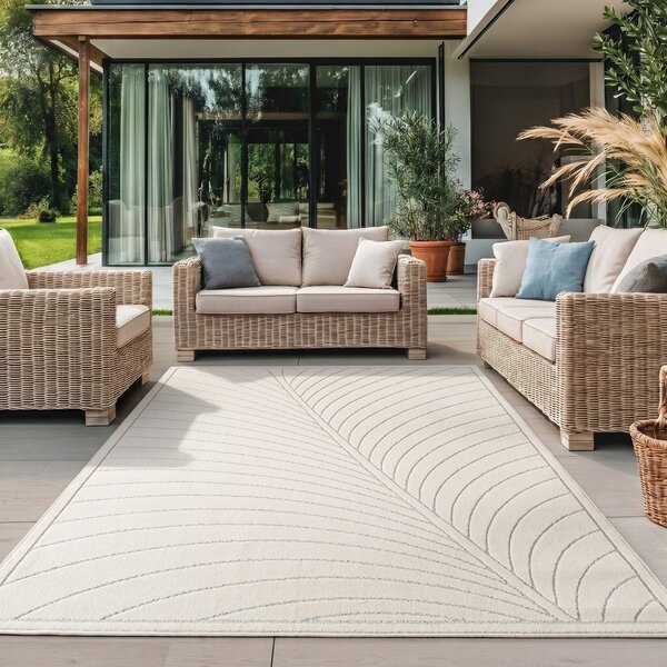 Кремав килим за открито и закрито 120x170 cm Nova 1204 – Ayyildiz Carpets