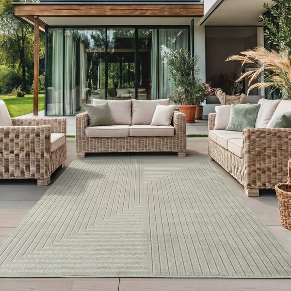 Зелен килим за открито и закрито 120x170 cm Nova 1202 – Ayyildiz Carpets