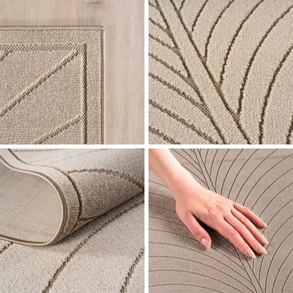 Бежова пътека за открито и закрито 80x250 cm Nova 1204 – Ayyildiz Carpets
