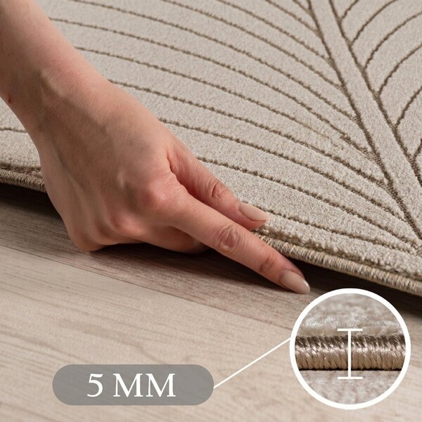 Бежова пътека за открито и закрито 80x250 cm Nova 1204 – Ayyildiz Carpets