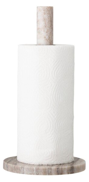 Мраморна стойка за кухненска хартия в естествен цвят ø 15 cm Emy – Bloomingville