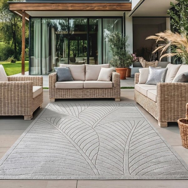Килим за открито и закрито в сребрист цвят 120x170 cm Nova 1203 – Ayyildiz Carpets