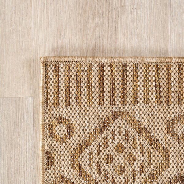 Бежов килим за открито и закрито 80x150 cm Mira 1452 – Ayyildiz Carpets