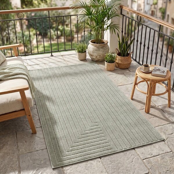 Зелена пътека за открито и закрито 80x250 cm Nova 1202 – Ayyildiz Carpets