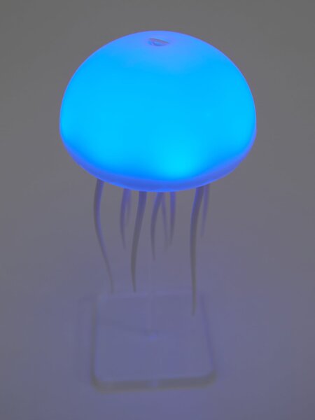 Sinsay - Декоративна RGB LED настолна лампа във формата на медуза - бял
