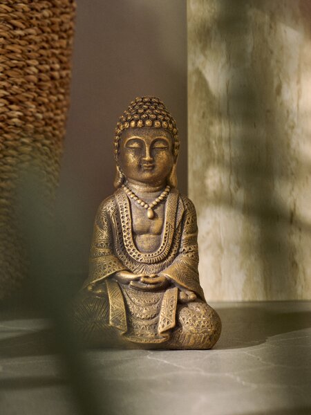 Sinsay - Стояща декорация Буда - златно