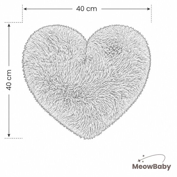 Детска възглавница 40x40 cm Mammoth – Meowbaby
