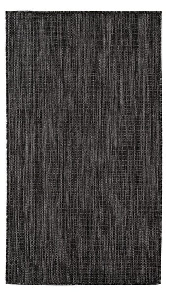 Черен килим за открито и закрито 60x100 cm Mira 1450 – Ayyildiz Carpets