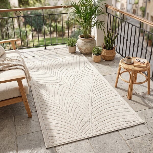 Кремава пътека за открито и закрито 80x250 cm Nova 1203 – Ayyildiz Carpets