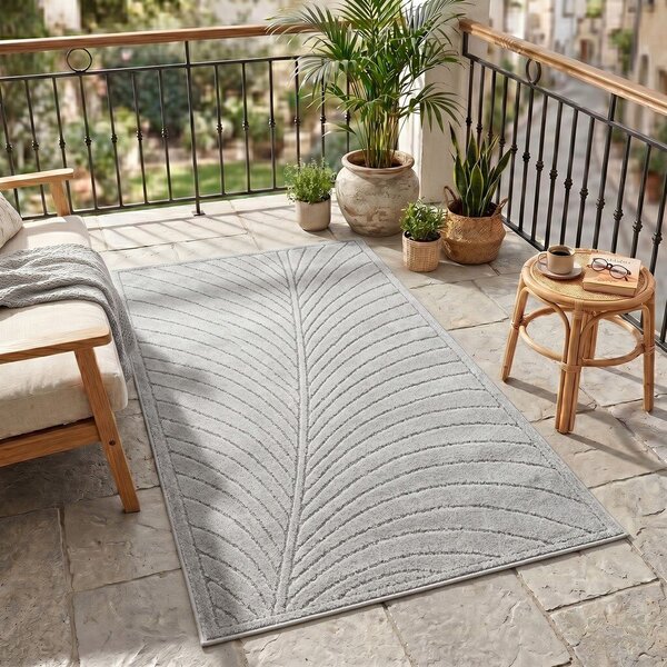 Килим за открито и закрито в сребрист цвят 80x150 cm Nova 1204 – Ayyildiz Carpets