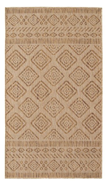Бежов килим за открито и закрито 80x150 cm Mira 1452 – Ayyildiz Carpets