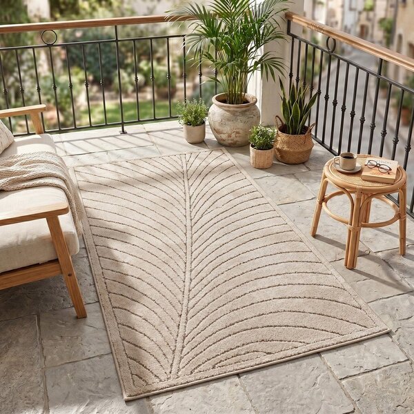 Бежова пътека за открито и закрито 80x250 cm Nova 1204 – Ayyildiz Carpets