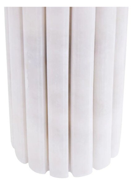 Бяла мраморна ваза (височина 20 cm) Savio – Premier Housewares