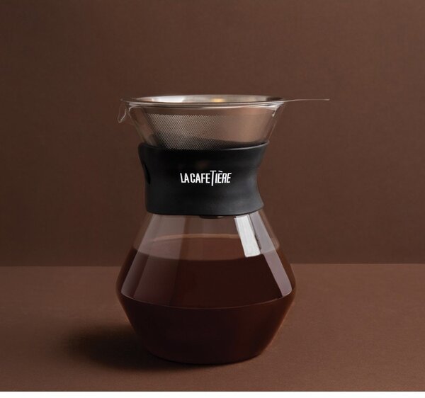Стъклен chemex с филтър La Cafetiere – Kitchen Craft