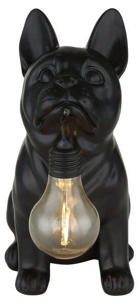 Globo 36333S - LED соларно осветително тяло LED/0,06W/3V IP44, черно куче
