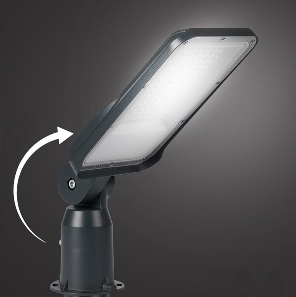 Brilagi -LED външна улична лампа с регулируем шарнир. URBANLIGHT LED/50W/230V антрацит IP65