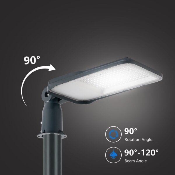 Brilagi-LED Външна лампа със стълб и кабел 3 m URBANLIGHT LED/100W/230V антрацит IP65