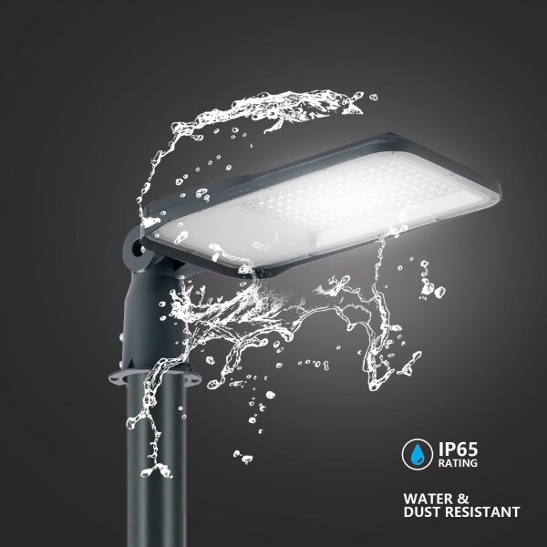Brilagi-LED Външна лампа със стълб и кабел 3 m URBANLIGHT LED/100W/230V антрацит IP65