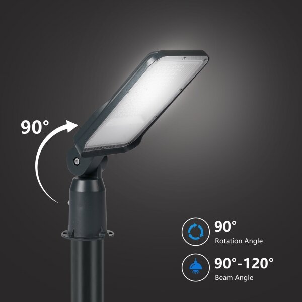 Brilagi -LED външна улична лампа с регулируем шарнир. URBANLIGHT LED/50W/230V антрацит IP65
