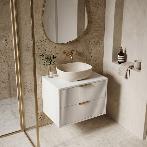 Шкаф за мивка Rea Mono 60cm White
