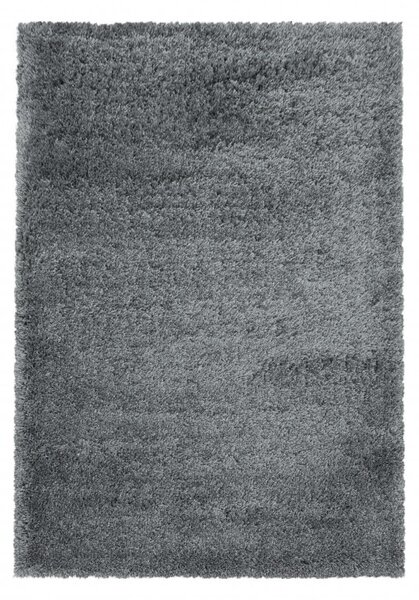 Килим пухкав светлосив 80x150
