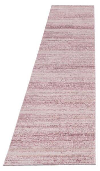 Килим Плюш Розов V1 80x300 см