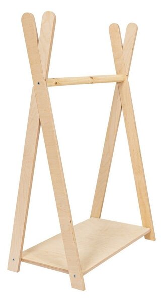 Детска закачалка от декор от бор в естествен цвят 98x97 cm Montessori – Meowbaby