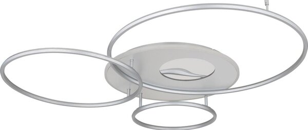 Globo 48466-70ASH-LED таванно осветително тяло INVERTINA 70W/230V Wi-Fi Tuya хром + дистанционно управление