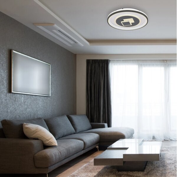 Globo 48454-46 - LED димируемо таванно осветително тяло SUNDI 46W/230V 2700-6000K Ø 50 см + с дистанционно управление