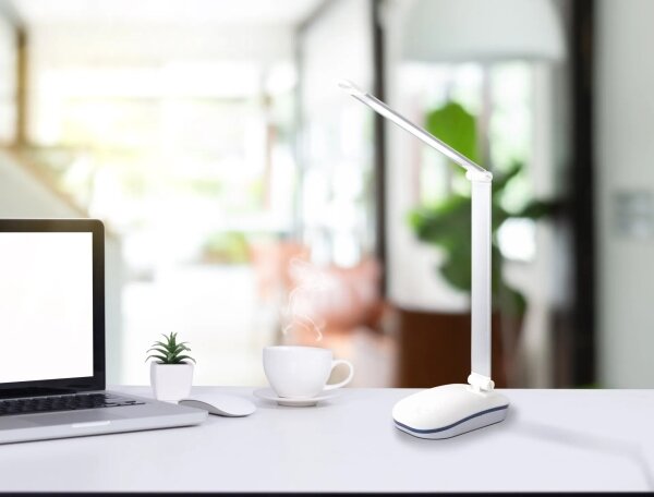 Globo 58255 - Димируема сензорна настолна лампа TALISA LED/5W/230V 4000K