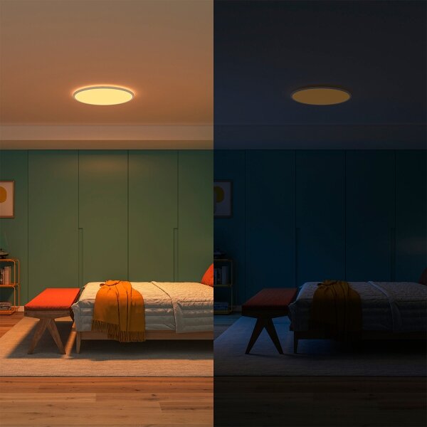 Philips-LED Димируемо таванно осветително тяло SUPERSLIM LED/32W/230V 2700-6500K Wi-Fi