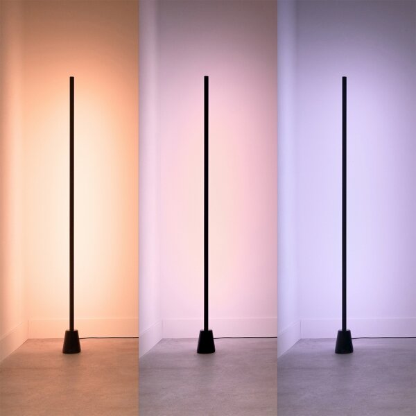 Philips - LED RGBIC димируема подова лампа GRADIENT LED/9,7W/230V 2200-6500K Wi-Fi