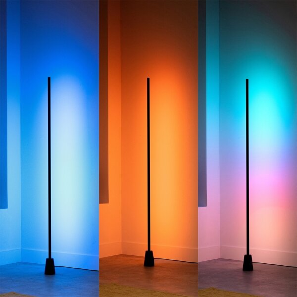 Philips - LED RGBIC димируема подова лампа GRADIENT LED/9,7W/230V 2200-6500K Wi-Fi